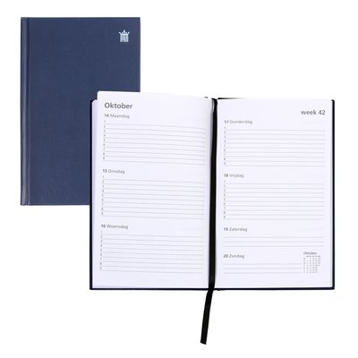 Schoolagenda 2026-2027 Ryam Studie Uni 7dagen/2pagina's donkerblauw