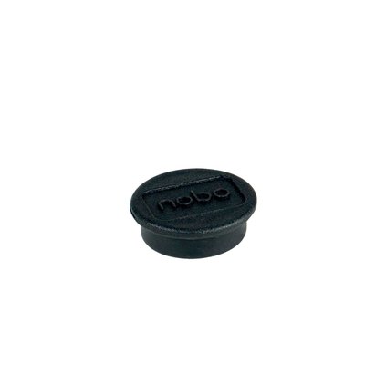 Aimant Nobo 20mm noir 8 pièces