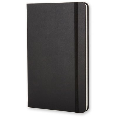 Carnet de notes Moleskine Large 130x210mm ligné couverture rigide noir