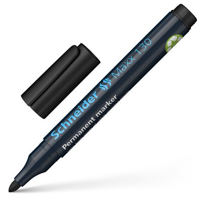 Marqueur Schneider 130 Pointe ogive 1-3mm noir