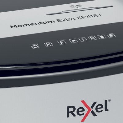 Papiervernietiger Rexel Momentum Extra XP418+ snippers 4x35mm