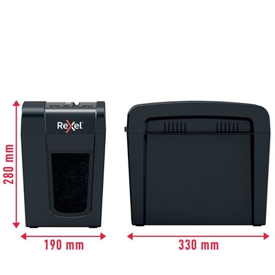 Papiervernietiger Rexel Secure X6-SL snippers 4x40mm