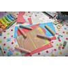 Crayon STABILO 880 Woody set 6 couleurs pastel avec taille-crayon Photo