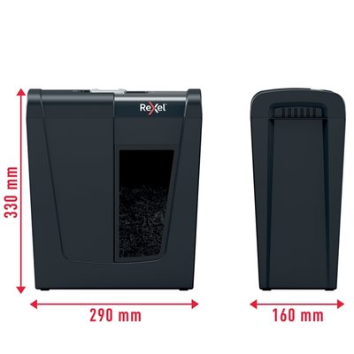Papiervernietiger Rexel Secure S5 stroken 6mm