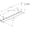 Kabelgoot Euroseats universeel 110cm wit foto