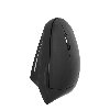 Muis Quantore ergonomisch draadloos USB-A adapter zwart foto