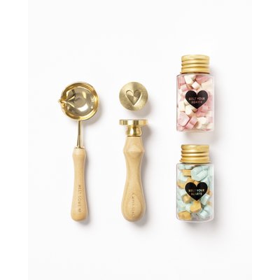 Kit Cachets de cire Folia Pastel Love
