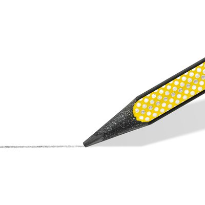 Potlood Staedtler Norix HB blister à 2 stuks zwart-geel