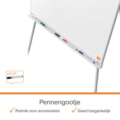 Flipover Nobo Premium Plus staal driepootstatief