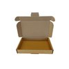 Brievenbusbox IEZZY A4 360x255x26mm karton bruin foto