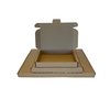 Brievenbusbox IEZZY A5 230x160x26mm karton bruin foto
