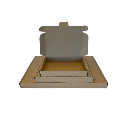 Brievenbusbox IEZZY A5 230x160x26mm karton bruin