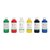 Plakkaatverf Qrea set à 6 standaard kleuren 250ml