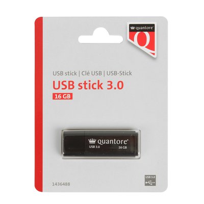 Clé USB 3.0 Quantore USB-A 16Go noir