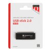 USB stick 2.0 Quantore USB-A 64GB zwart foto
