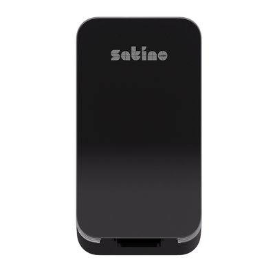 Distributeur savon Satino SF2 Hyginity Clean&Care Sensor 500ml noir 333433