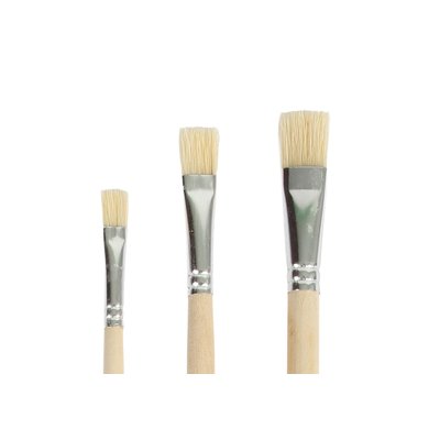 Kwast Qrea varkenshaar set à 3 breedtes