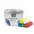 Pâte à modeler Creall Super Soft rouge/bleu/vert/jaune/blanc 1750g