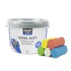 Pâte à modeler Creall Play-it Ultra Soft Rouge/Bleu/Vert/Jaune/Blanc 1100g Photo