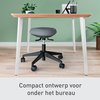Tabouret Assis Leitz Ergo avec roulettes et siège oscillant Photo