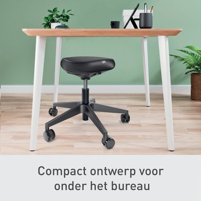 Tabouret Leitz Ergo avec roulettes et siège confortable