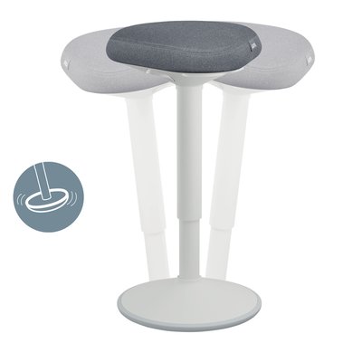 Tabouret Debout Leitz Ergo Active avec réglage pneumatique 57-82cm