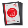 Infokader Quantore A4 magnetisch zwart 5 stuks foto
