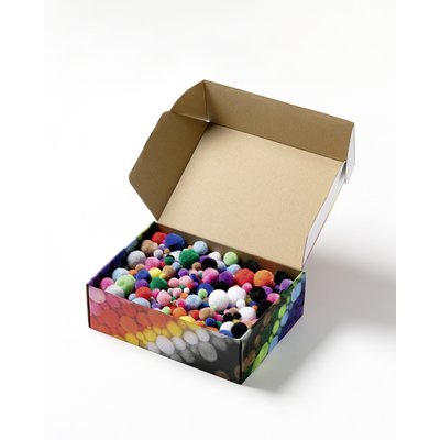 Pompons Folia 200 gram assorti