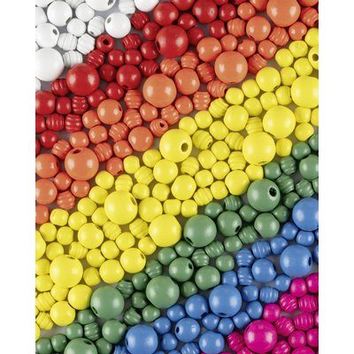 Perle en bois Foila 1000g assorti