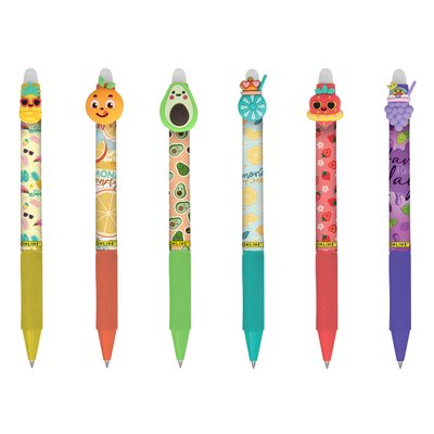 Gelschrijver Online Magixx Fun Fruits 0.7mm assorti
