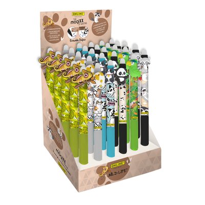 Gelschrijver Online Magixx Fun Wild Life 0.7mm assorti