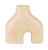 Figuur Décopatch vaas dubbele voet 19x7x18cm
