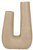 Figuur Décopatch dubbele vaas 16.5x7x25cm