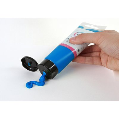 Acrylverf Qrea 120 ml primair blauw