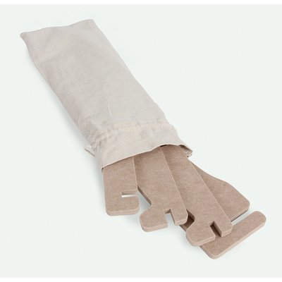 Support ordinateur portable Quantore feutre recyclé sable