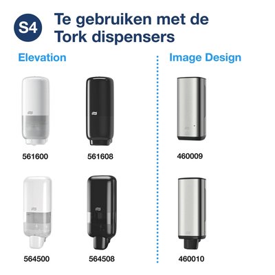 Savon mains Tork S4 Premium 424501 liquide Mild 1000ml
