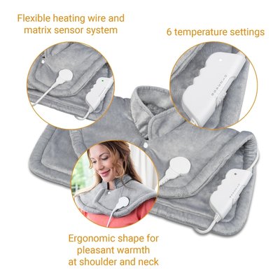 Coussin chauffant épaules Medisana HP 622