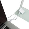 Bureaulamp Unilux Popy led wit foto