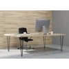 Bureaulamp Unilux Popy led wit foto