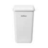 Afvalbak Satino open inworp 23 liter wit 332580 foto