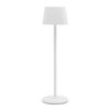 Lampe de table Securit Georgina LED rechargeable dimmable blanc Photo