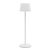 Tafellamp Securit Georgina LED oplaadbaar dimbaar wit