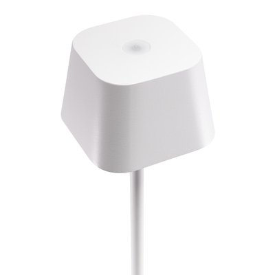 Lampe de table Securit Georgina LED rechargeable dimmable blanc
