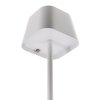 Lampe de table Securit Georgina LED rechargeable dimmable blanc Photo