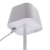 Lampe de table Securit Georgina LED rechargeable dimmable blanc Photo