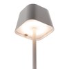 Lampe de table Securit Georgina LED rechargeable dimmable blanc Photo