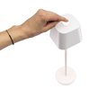 Lampe de table Securit Georgina LED rechargeable dimmable blanc Photo