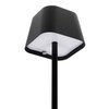 Lampe de table Securit Georgina LED rechargeable dimmable noir Photo