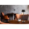 Lampe de table Securit Georgina LED rechargeable dimmable noir Photo