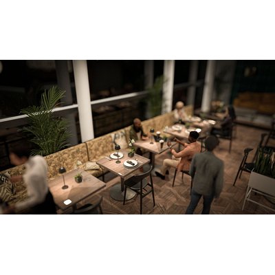 Lampe de table Securit Georgina LED rechargeable dimmable noir